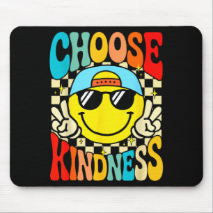 Mousepad Escolha a bondade seja gentil inspirador crianças