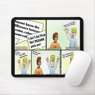 Mousepad Escolha-me a proteção preta do mouse