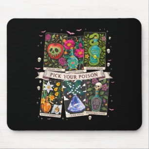 Mousepad Escolha o veneno da bebida engraçada da poção do f