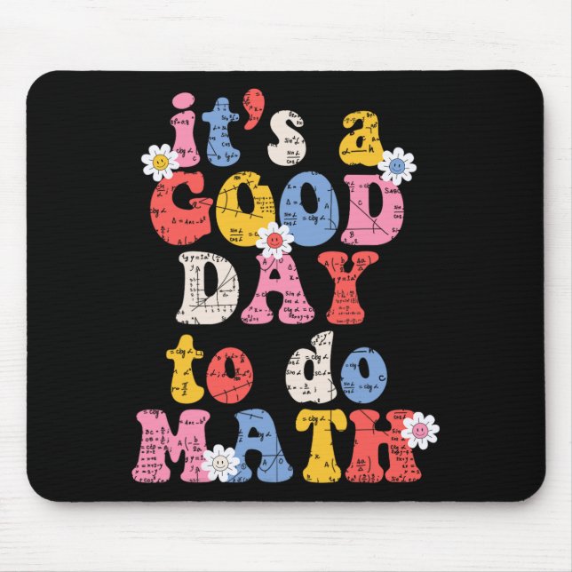 Mousepad Escolher Um Bom Dia Para Fazer Professores De Mate (Frente)