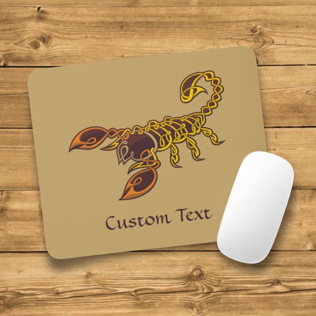 Mousepad Escorpião do Nó Celta (Criador carregado)