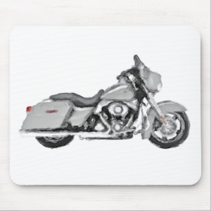 Mousepad Escova pintado mão da arte do deslize da rua de