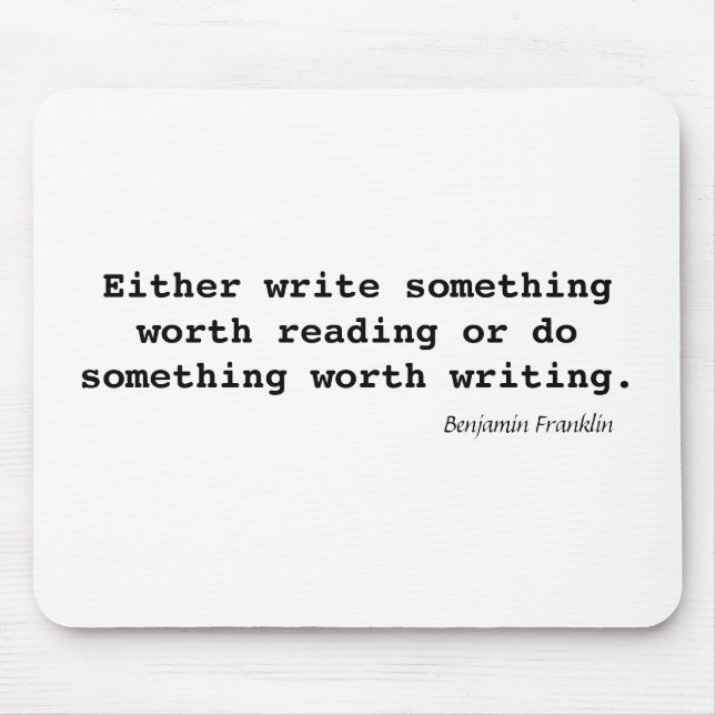 Mousepad Escreva a algo a leitura do valor (Frente)