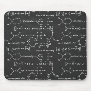 Mousepad Escrita da fórmula química