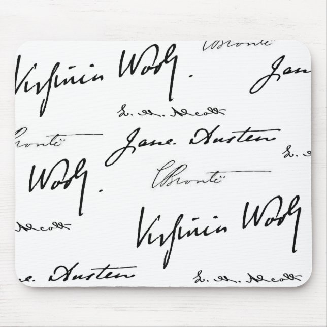 Mousepad Escritores das mulheres (Frente)