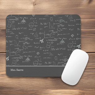 Mousepad Escritório de Fórmulas de Professores de Matemátic