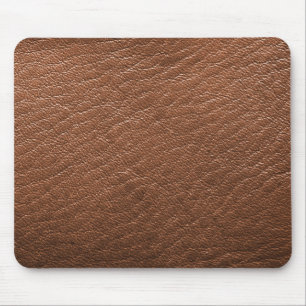 Mousepad Escritório de Negócios de Brown Leather Suede