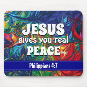 Mousepad Escritura PSYCHEDELIC HIPPIE RETRO Personalizada