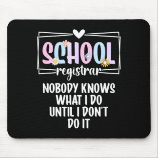 Mousepad Escriturário Escolar Ninguém Sabe O Que Faço Na Es
