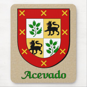 Mousepad Escudo da família Acevado