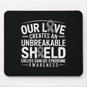 Mousepad Escudo Isolável Eds Ehlers Danlos Síndrome de Awar