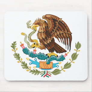 Mousepad Escudo Nacional de México - emblema mexicano