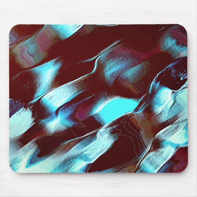 Mousepad Esculpidos de metais mattos, em gradiente castanho (Frente)