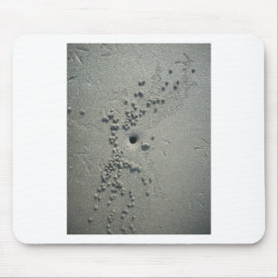Mousepad Esculturas arenosas: Formações de areia feitas por