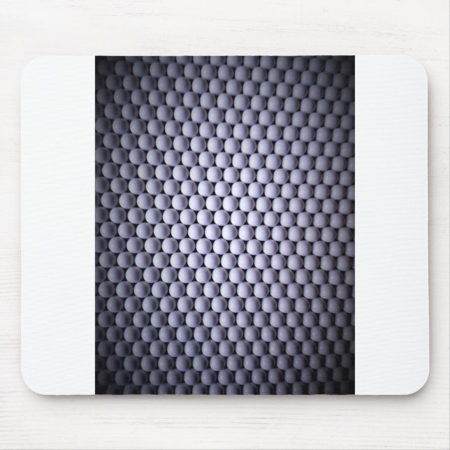 Mousepad Esferas brancas (Frente)
