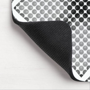 Mousepad Esferas ou buracos negros a cinzas, quadrados alin