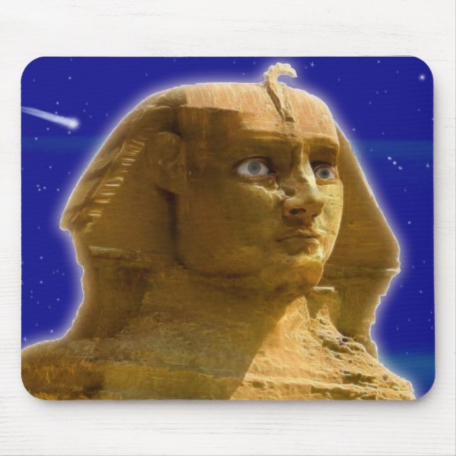 Mousepad Esfinge Egípcio Antigo em Giza Art Design (Frente)