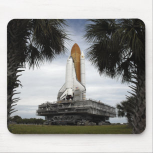 Mousepad Esforço do vaivém espacial do quadro das árvore
