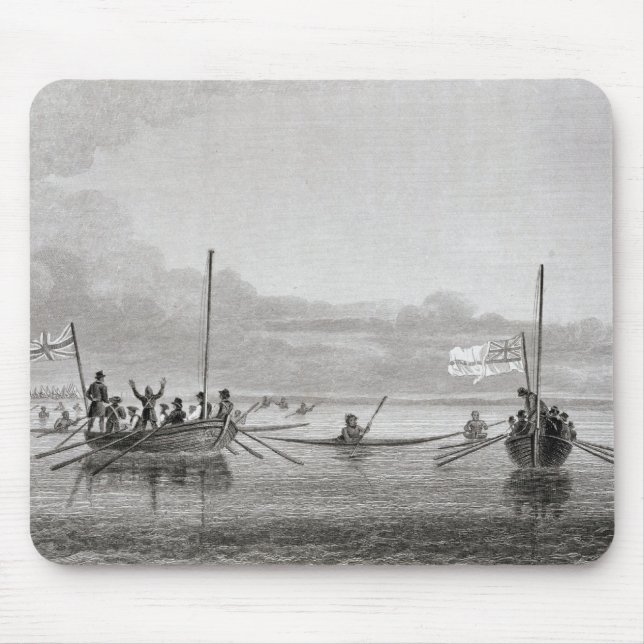 Mousepad Eskimaux que vem para barcos em Shoalwater (Frente)