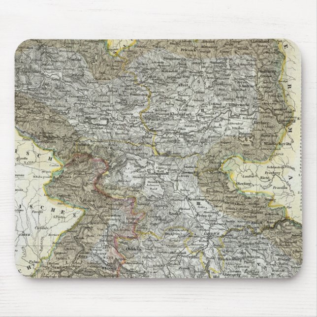 Mousepad Eslovênia, Croácia (Frente)