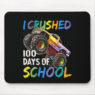 Mousepad Esmagei 100 Dias De Crianças De Caminhão De Monstr