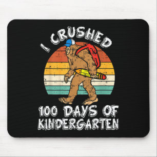 Mousepad Esmagei 100 Dias De Jardim De Infância Pé Grande 1