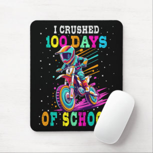 Mousepad Esmagei 100 dias na escola Motocross