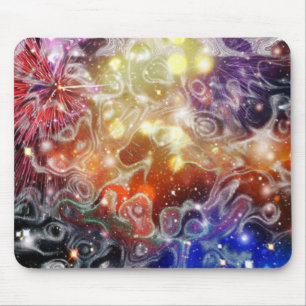 Mousepad Espaço abstrato