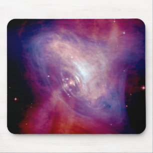 Mousepad Espaço da NASA da nebulosa de caranguejo de