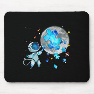 Mousepad Espaço de Consciência Autismo Estende Astronauta N