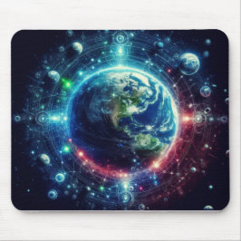 Mousepad Espaço Exterior Terra e Planetas