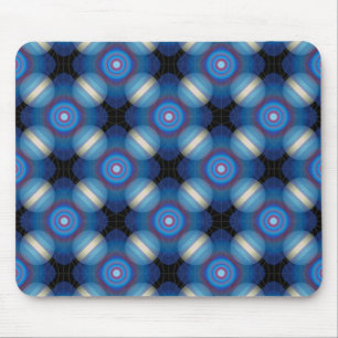 Mousepad Espaço Geométrico Azul
