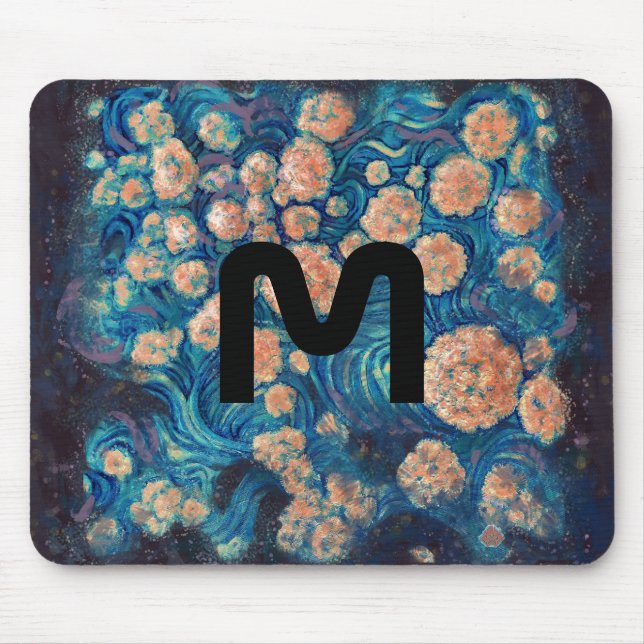 Mousepad Espaço Mimosa Ouro Nebula Blossom (Frente)
