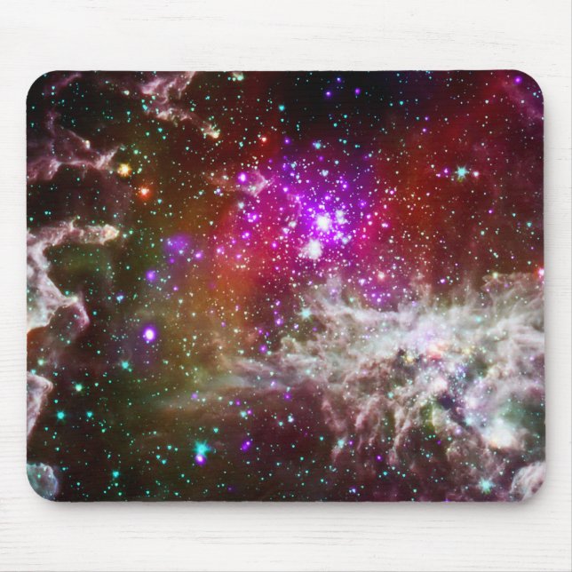 Mousepad Espaço - Nebula Pacman (Frente)