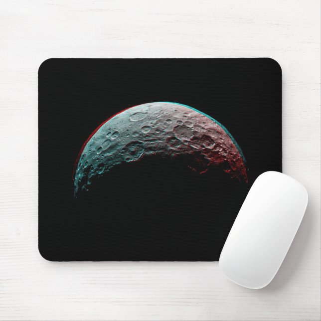 Mousepad Espaço negro. Ceres planeta / astronomia do sistem (Com mouse)