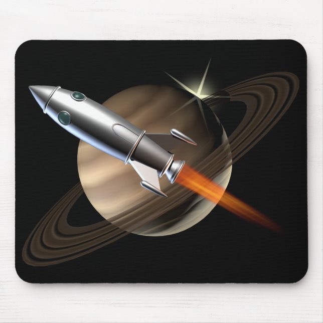 Mousepad Espaço Rocket de Saturn (Frente)