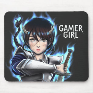 Mousepad Espada Espírito Espiral da Garota Gamer