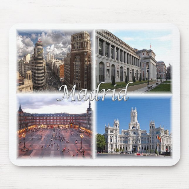 Mousepad Espanha de Madrid (Frente)