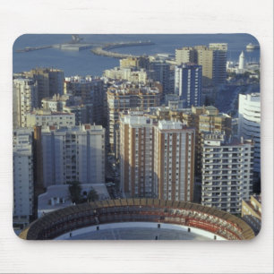 Mousepad Espanha, Málaga, Andaluzia Vista da Plaza de Toros
