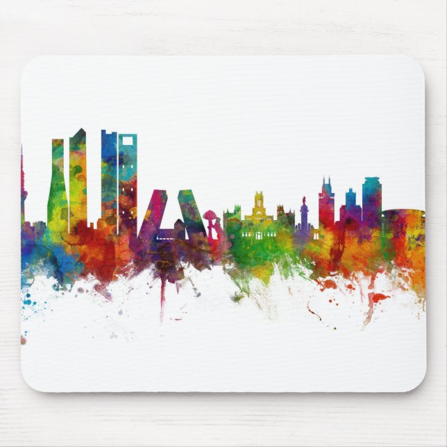 Mousepad Espanha Skyline (Frente)