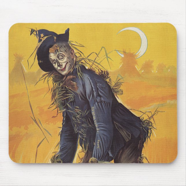 Mousepad Espantalho do Mágico de Oz, Contos de Fadas Antigo (Frente)