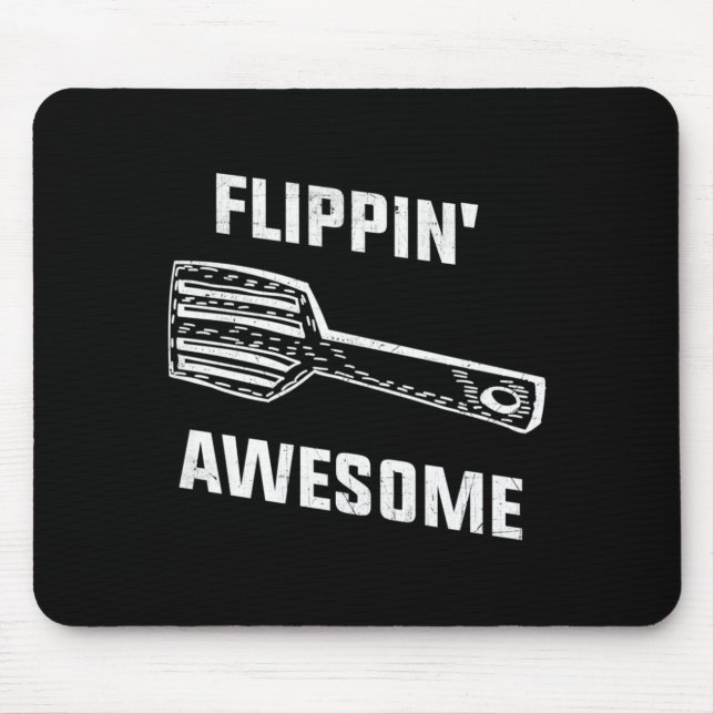 Mousepad Espátula Incrível de Virar - Padeiro ou Cozinheiro (Frente)