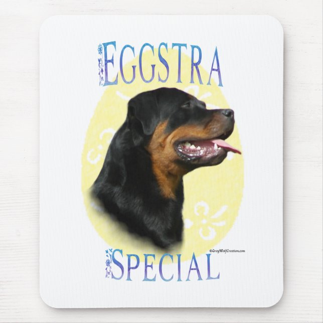 Mousepad Especial do Rottweiler Eggstra (Frente)