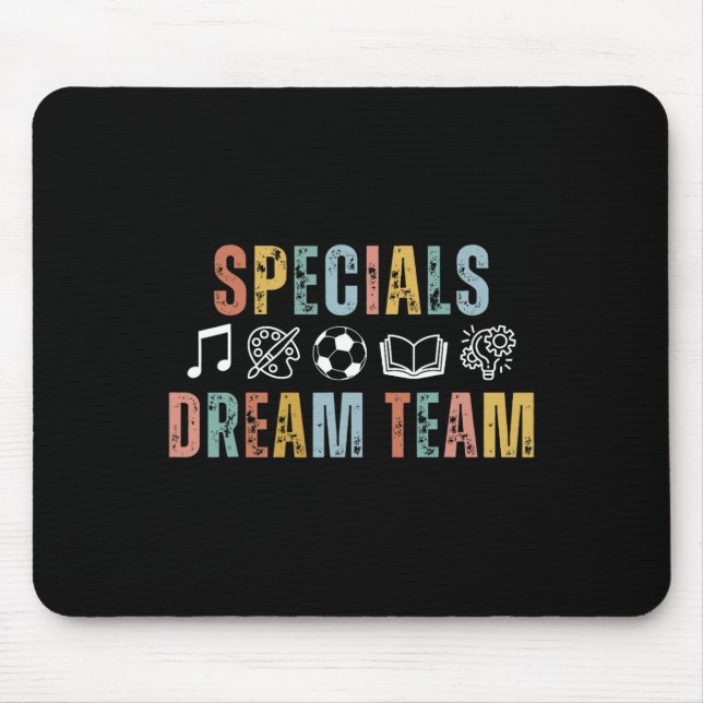 Mousepad Especial Equipe dos Sonhos Professor Byck De Volta (Frente)