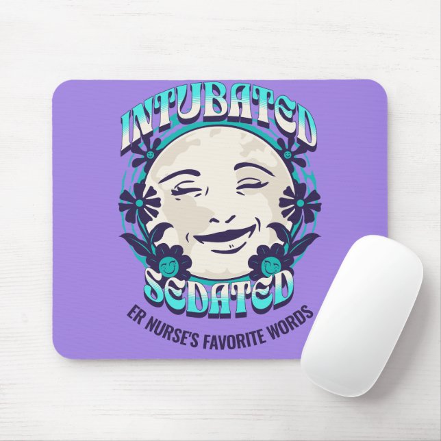 Mousepad Especialista em ER Intubado Personalizar (Trabalho (Com mouse)