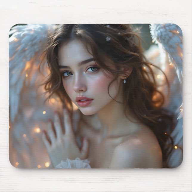 Mousepad Espelho da Luz do Crepúsculo - Anjo brilhante da N (Frente)