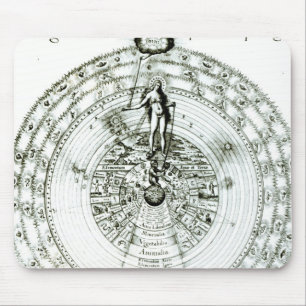 Mousepad Espelho da natureza no conjunto, uma semelhança d
