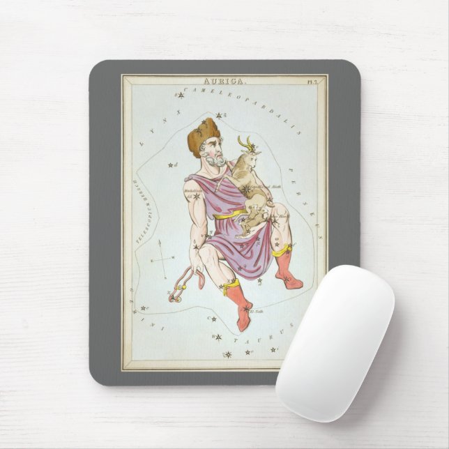 Mousepad Espelho da Urânia, Mapa Celestial da Astronomia Vi (Com mouse)