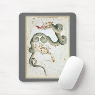 Mousepad Espelho de Urânia, Mapa Celeste de Astronomia Anti