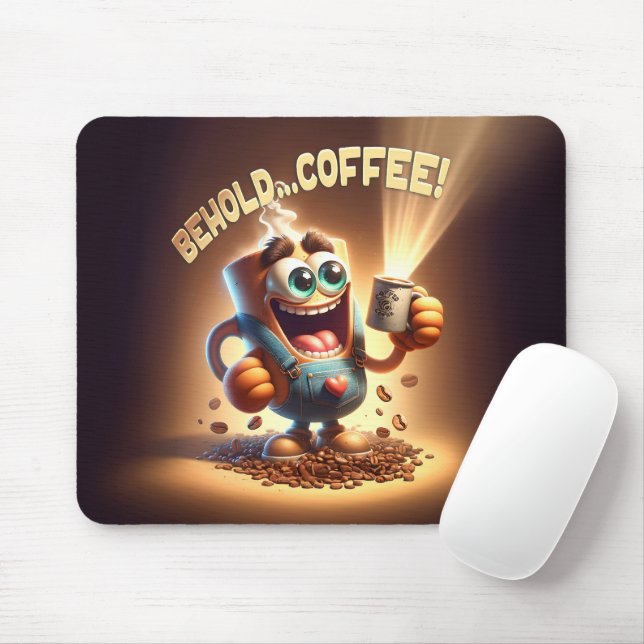 Mousepad Espera... café! (Com mouse)